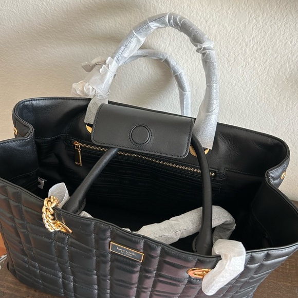 NWT - Kate Spade - Evelyn Quilted Medium Convertible Shopper Bag - Picture 10 of 13